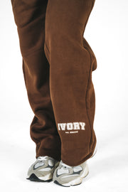 Ivory Essentials Pants - Brown