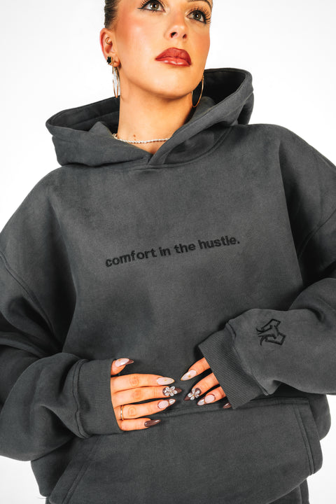 Ivory Essentials Hoodie - Grey