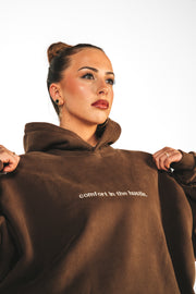 Ivory Essentials Hoodie - Brown