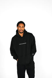 Ivory Essentials Hoodie - Black