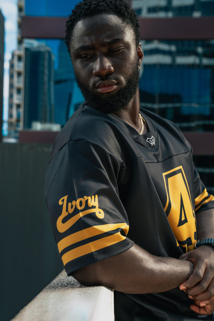 Oversized Jersey - Black – Ivory Mafia